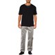 thumbnail image 2 of Pantalones Brillantes INSPIRE CHIC para el Día del Padre, Ajuste Slim, Brillo Disco, Fiesta de Baile, Pantalones Brillantes 36 Gris Claro, 2 of 5