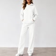 thumbnail image 2 of Womens 2 Piece Lounge Sweat Sets Oversized Hoodies with Pocket Baggy Sweatpants Comfy Matching Sweatsuits Fall Fashion Outfits, 2 of 6
