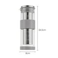 thumbnail image 7 of Axioma Cold Brew Coffee Machine, Iced Tea Maker, Beverage Dispenser, Tea Infuser, Pitcher, Cold Brew Coffee Pot for Coffee, Iced Tea, Dining Room, Home 8ml, 7 of 7