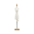 thumbnail image 1 of Maniquí de costura en miniatura, exhibición de bisutería para muñeca de costura, vestido femenino Base cuadrada de 26 cm. perfke Mini soporte para casa de muñecas, 1 of 9