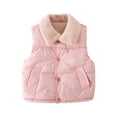 thumbnail image 1 of WEIYLL Hauts pour Garçons 2025 Enfants Tout-Petits Bébé Automne Hiver Sans Manches Fermeture Éclair Vestes Rouges pour 18-24 Mois, 1 of 3