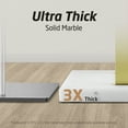 thumbnail image 5 of KES Gold Free Standing Towel Rack with Marble Base, 37" H (Equal Height) Bathroom Standing Towel Racks Stand Fits Large Bath Towel, 18/8 Stainless Steel Brushed Brass, 5 of 10
