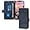 Navy, variant on Case for iPhone 16 Pro, iPhone 16 Pro Wallet Case with Credit Card Holder Kickstand [RFID Blocking] Leather Emboss Rose Shockproof Phone Case for iPhone 16 Pro 6.3 inch Navy MG