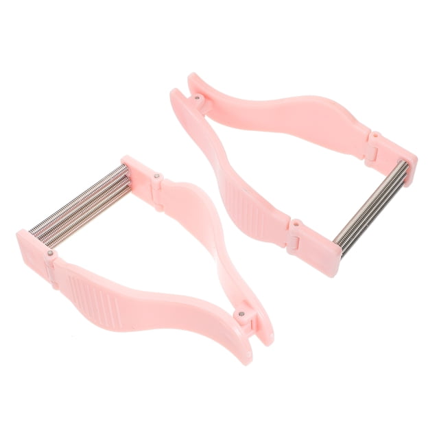 ColoMX 2 uds utensilio para eliminar el vello Facial Manual de mano removedor de vello para mejillas depiladora Facial portátil