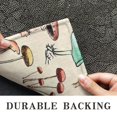 thumbnail image 6 of Red Mushroom Light Pattern Door Rugs,Washable Non Slip Door Mats Indoor,Decorative Door Mats,Entry Mat Indoor for Entrance,Bedroom,Kitchen,Bathroom,20"x32", 6 of 6
