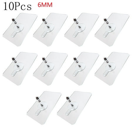 

Kitchen Accessories Nail Free Wall Hook Screw Adhesive Non-Trace No Drilling for Bathroom Kitchen