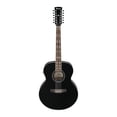 thumbnail image 1 of Guitarra Acústica Eléctrica Ibanez AJ7012M1E Negro Brillante, 1 of 9