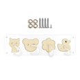 thumbnail image 3 of Accesorios para tableros ocupados, juguete de habilidad de aprendizaje para niños pequeños, juguete Montessori cognitivo para niños pequeños de 3, 4 y , Coincidencia Coincidencia de formas Sunnimix tablero ocupado, 3 of 8