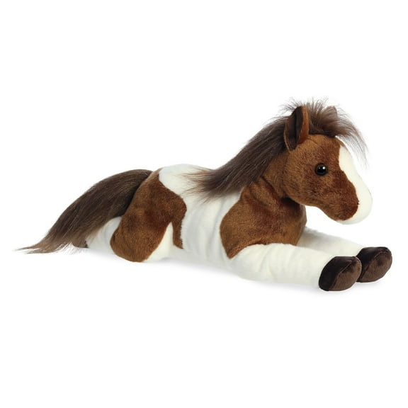 Aurora - Large Brown Grand Flopsie - 16.5" Tola Horse - Adorable Stuffed Animal