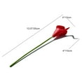 thumbnail image 3 of 20pcs Artificial Silk Flowers 13.5in For Home Kitchen Wedding Table Decoration, 3 of 6