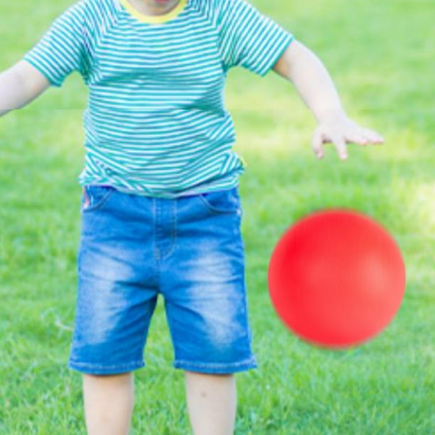Pelota hinchable ños, pelota silenciosa de espuma, juguetes, pelotas blandas , pelota que rebota, pelotas deportivas de espuma, pelota Rojo Baoblaze Bola hinchable