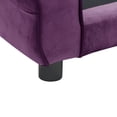 thumbnail image 5 of vidaXL Dog Sofa Burgundy 72x45x30 cm Plush, 5 of 5