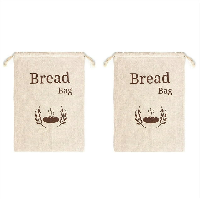 Bolsa de Pan de Orgánico Bolsas de Pan Reutilizables Bolsa de Almacenamiento de Alimentos Bolsas de Almacenamiento de Pan Bolsa de Pan Ecológica