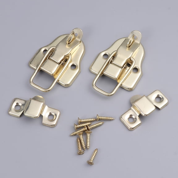 Masteelf 2 Pcs Wooden Box Lock Antique Locks Vintage Hardware