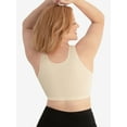 thumbnail image 2 of Leading Lady, The Olivia, Full Support Sports Bra, Seamless, Wireless, Removable Pads, Longline Band, Tank Style Bra, Moisture Wicking (Women's & Women's Plus), 2 of 6