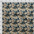 thumbnail image 4 of oneOone Polyester Spandex Dark Navy Blue Fabric Florals Craft Projects Decor Fabric Printed By The Yard 56 Inch Wide, 4 of 6