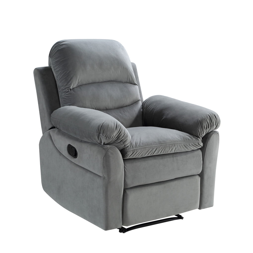 Recliner Chair Lumbar Support Reclining Chair Adjustable Angle Soft