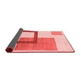 thumbnail image 2 of Ahgly Company Indoor Rectangle Solid Red Modern Area Rugs, 2' x 4', 2 of 4