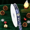 thumbnail image 5 of Fufafayo under $5 Christmas Ribbons, 900x0.79 Inch Printed Grosgrain Ribbon Metallic Glitter Holiday Festival Christmas Satin Ribbons for Gift Wrapping Crafts Xmas Decorations, 5 of 6