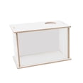 thumbnail image 1 of Caja de excavación para hámster, caseta visible, cama de descanso, baño de arena para hámster, caja, jaula, ducha 25cmx15cmx15cm, 1 of 9