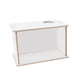 thumbnail image 1 of Caja de baño de arena para hámster, caja de excavación para hámster, cama de acrílico transparente, refugio de descanso y escondite 25cmx15cmx15cm, 1 of 9