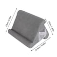 thumbnail image 2 of TOPINCN Support de Lecture Multi-Angle Support de Bureau Oreiller Doux pour Téléphone Mobile Tablette Livre Liseuse, Coussin de Lecture, Support pour Ordinateur Portable, 2 of 8