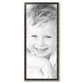 thumbnail image 2 of ArtToFrames 20" x 48" Black Panel With Silver Lip Picture Frame, 20x48 inch Multi Wood Poster Frame (WOM-5093), 2 of 7