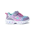 thumbnail image 4 of Athletic Works Toddler Girls Light Up Sneakers, Sizes 7-12, 4 of 6