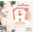 thumbnail image 5 of Darling Souvenir White Birthday Invitation Card Printable Fill or Write In Blank Invites Party Supplies Pack Of 28 5 x 7 Inches, 5 of 5