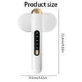 thumbnail image 5 of USB Rechargeable Fabric Shaver for Quick Lint Removal Portable Sweater Defuzzer Double Head Powerful Motor Delinter, 5 of 20