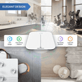 thumbnail image 6 of INEVIFIT Smart Premium Bathroom Scale with Bluetooth and Free Tracking INEVIFIT APP - White, 6 of 7