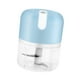 thumbnail image 4 of Mini picadora de ajo eléctrica, machacador de alimentos, recargable por USB, cortador de verduras de 250 ml azul, 4 of 9