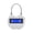 White, variant on USB Rechargeable Temporary Timer Padlock LCD Display Time Lock Enduring