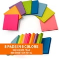 thumbnail image 3 of Blocs de Différentes Couleurs de notes Collantes 100 Feuilles/bloc 3x3 notes Collantes, 3 of 5