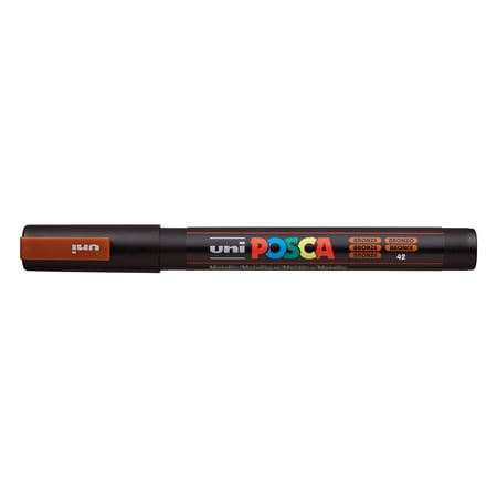 UPC: 4902778123713 | POSCA Paint Marker  PC-3M Fine Bullet  Bronze