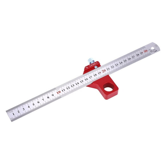 Woodworking Ruler Height Ruler CX300-1 Woodworking Square Ruler / Scriber Hardware Measuring Tool For Height / Angle