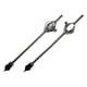 thumbnail image 2 of 2x Patas de metal para batería, soporte para pata de tom, antideslizante, repuesto, accesorio para batería, patas de batería, piezas de percusión, largo, 2 of 10