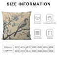 thumbnail image 5 of SHANXI s Pillows Bule Throw Pillow Case Linen for Home Couch Sofa Livingroom 20x20in, 5 of 5