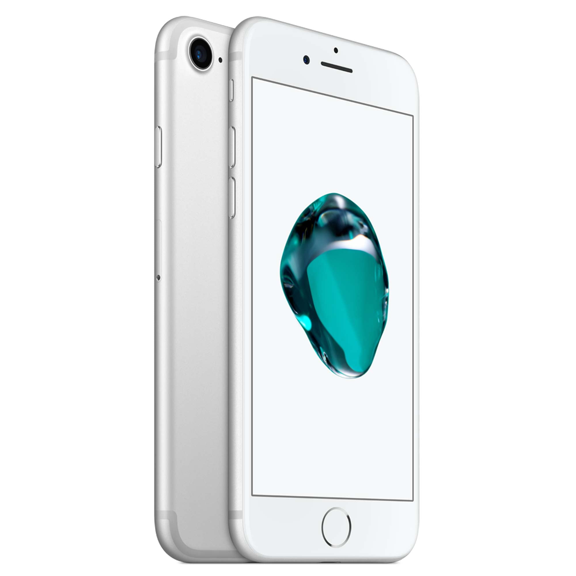 Apple iPhone 7 32GB GSM Unlocked - Silver (Used) + Ting SIM Card 
