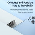 thumbnail image 6 of Aluminum Microed USB to Type C Adapter for Fast Speed File Transfer Between Smartphones and Laptops Durability, 6 of 15
