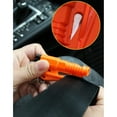 thumbnail image 4 of Window Breaker Tool Keychain, Multifunctional Emergency Car Escape Tool with Seatbelt Cutter and Safety Whistle, 4 of 4