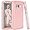 Rose Gold, variant on Phone Case for Samsung Galaxy S8 Hard Cover Shockproof Soft Silicone Bumper Hybrid Three Layer Defender Heavy Duty Protective Cell Accessories Glaxay S 8 8S Edge SM-G950U Cases Women Girl Dark Purple