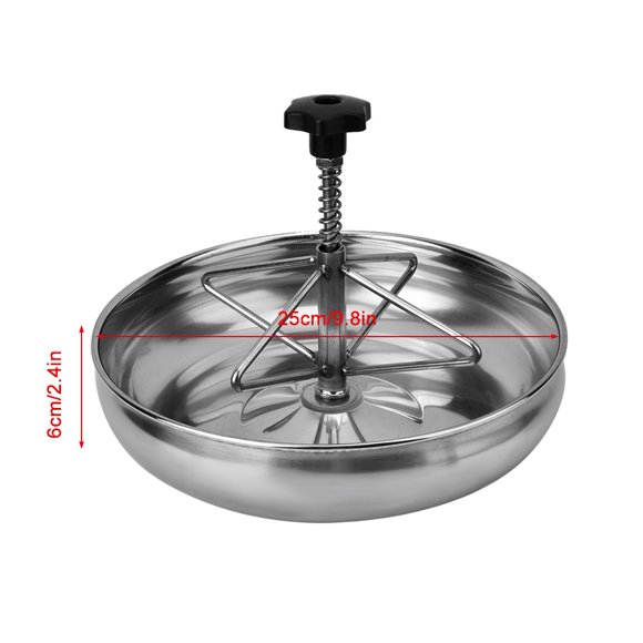 Piglet Feeding Trough Stainless Steel Piglet Food Tray Pig Feeder Bowl For Livestock Fodder