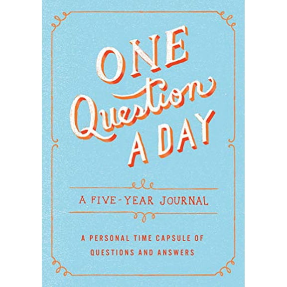 Pre-Owned One Question a Day: A Five-Year Journal: A Personal Time Capsule of Questions and Answers (Paperback) 1250108861 9781250108869