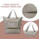 thumbnail image 1 of Bolsa de viaje de deporte plegable de gran capacidad impermeable para mujer (Gris) Ehuebsd Nuevos Originales, 1 of 6