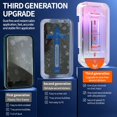 thumbnail image 4 of Full Cover Screen Protector For iphone 16 15 14 13 12 11 Pro Max Deliver Mount Tempered Glass for iphone 15 Plus XR XS MAX Glass, 4 of 7