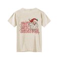 thumbnail image 3 of Anbech Christmas Short Sleeve Tshirts for Women Merry Christmas Tees Snowflake Graphic Tee Tops, 3 of 8