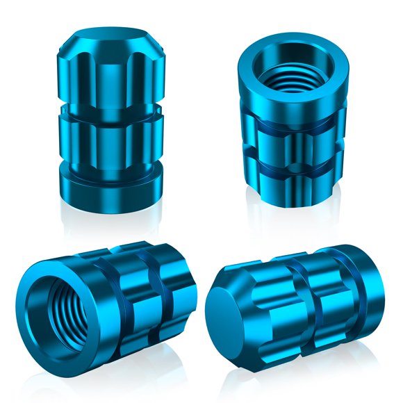 Quarkace Tapas De Válvula De Neumático Tapas De Vástago De Válvula Universales Para Automóvil, Motocicleta Y Bicicleta, Que No Se Decoloran, Color Brillante, Revestimiento Resistente A La Corrosión, T