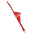 thumbnail image 1 of Foulard de Cou pour Animaux, Bande Réfléchissante Douce Ajustable Collier pour Animaux Résistant à l'Usure pour Chiens Noir, Rouge, 1 of 8