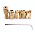thumbnail image 3 of 7Pcs High Quality Brass Mini Drill Chuck Collet Set 0.5 /1.0/ 1.5/ 2.5/ 3.0Mm, 3 of 8